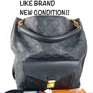 💎STUNNING💎 METIS HOBO LEATHER TOTE LOUIS VUITTON